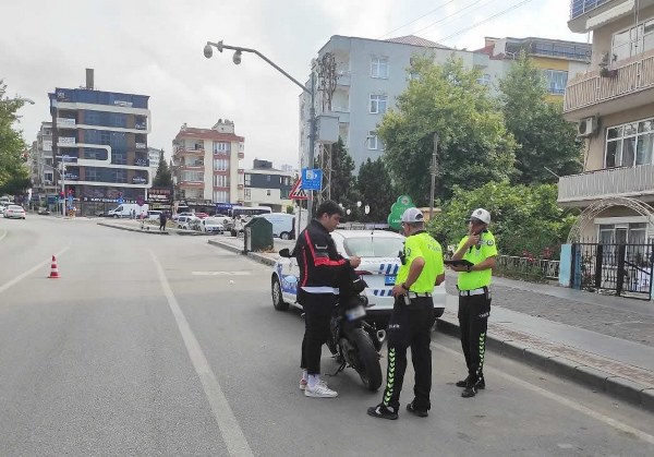 Samsun'da motosiklet denetimleri yüzde 110 arttı