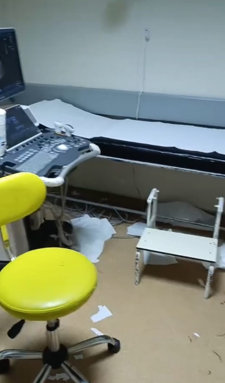 Samsun OMÜ Tıp Fakültesi Acil Servisi'nde temizlik tepkisi