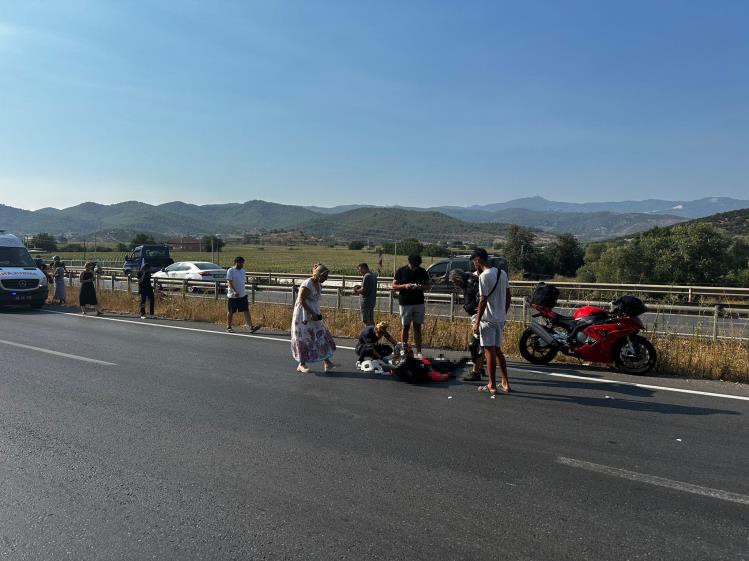 Muğla'da feci kazada motosiklet sürücüsü öldü