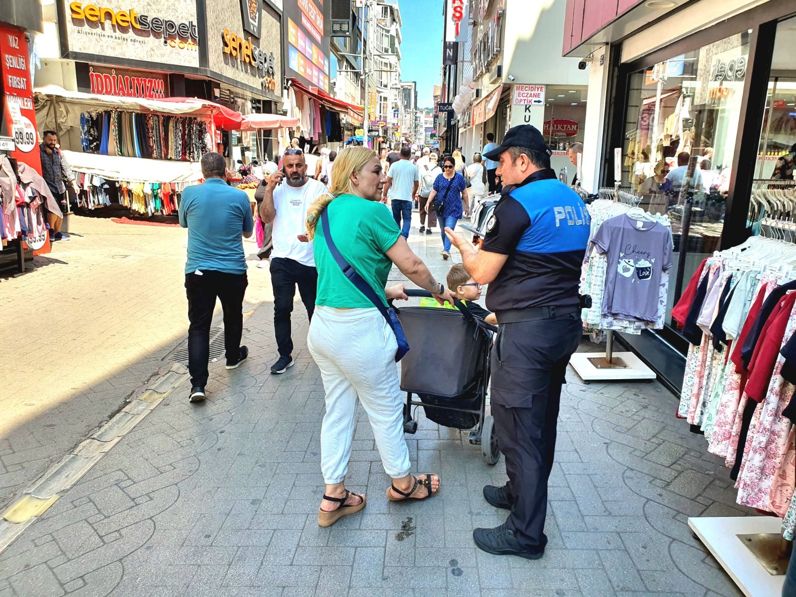 Samsun’da dolandırıcılığa karşı broşürlü uyarı