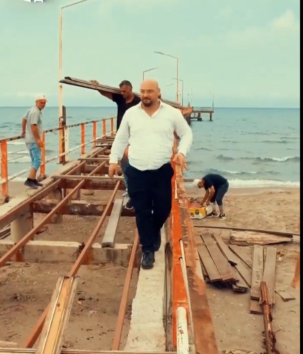 Samsun'da Atakum Halk İskelesi yenilendi