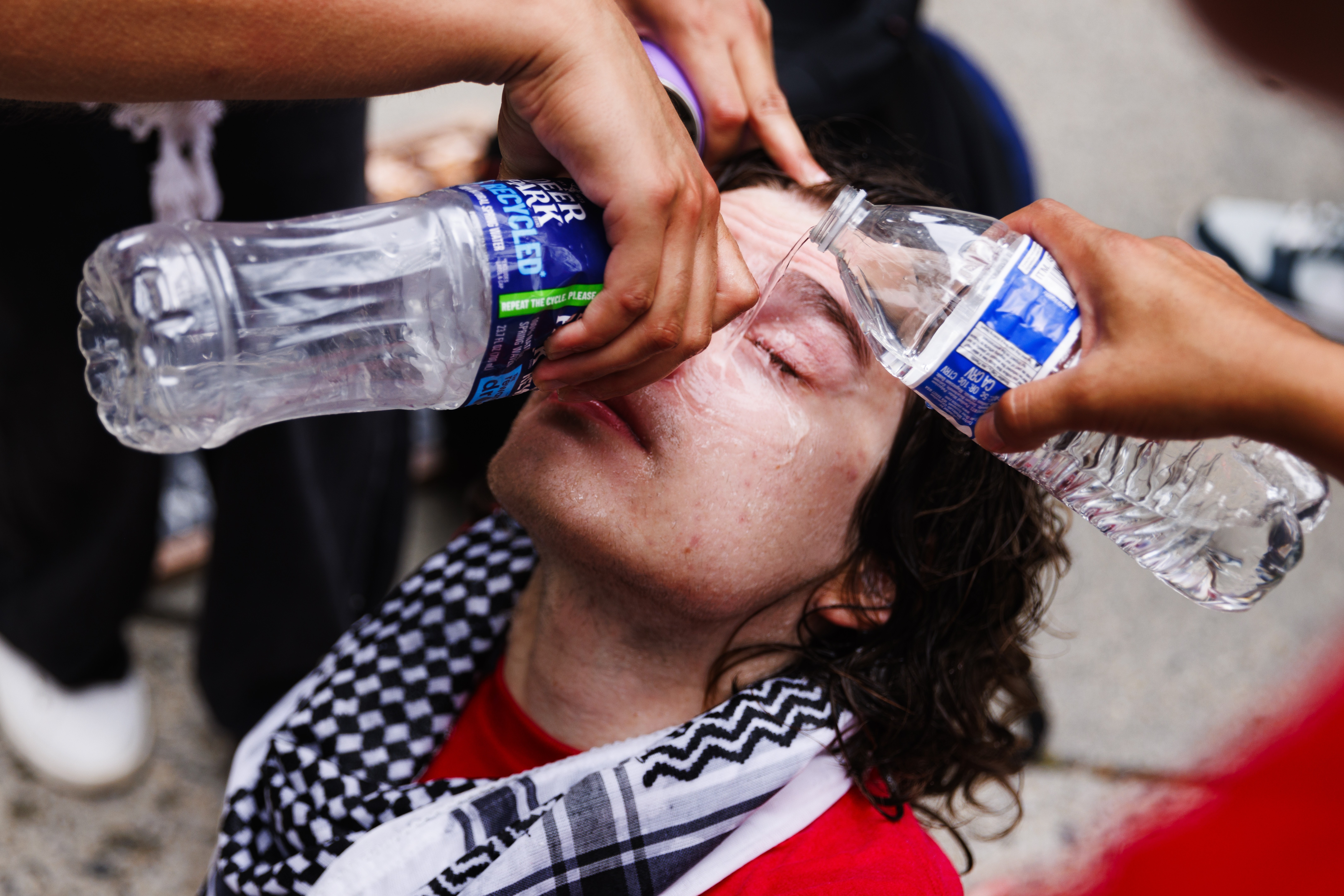 ABD'de Netanyahu'ya tepki! Binlerce kişi İsrail karşıtı gösteri gerçekleştirdi