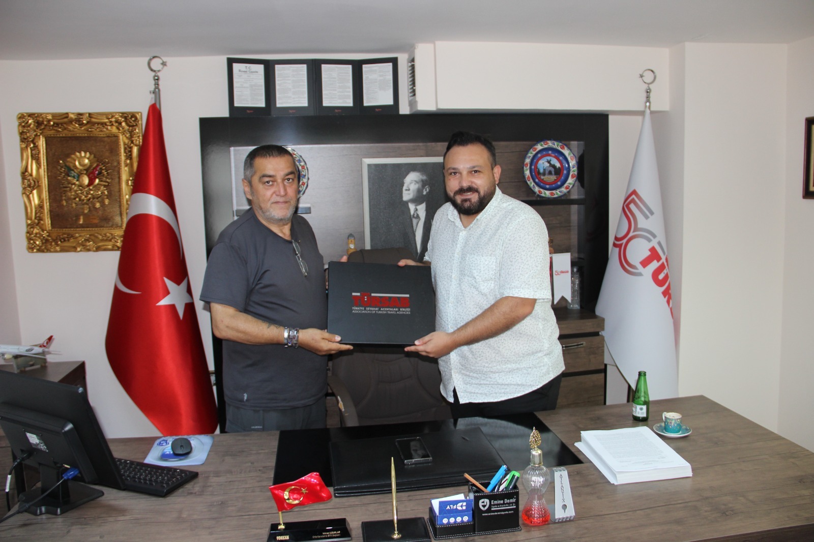 SAMTİAD, Samsun turizm dernekleri ve TÜRSAB'ı ziyaret etti