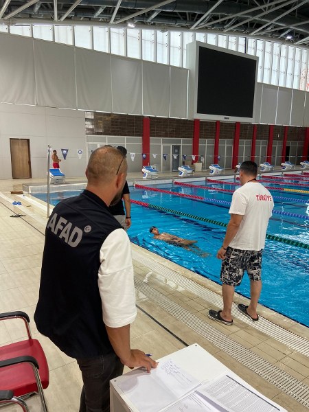 Samsun'da cankurtaran adaylarına uygulamalı sınav