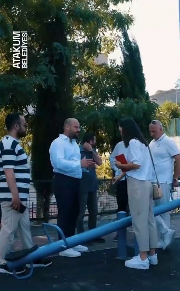 Serhat Türkel'den Atakum Belediyesi'ndeki mesai arkadaşlarına anlamlı ziyaret