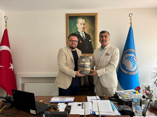 Samsun Büyükşehir Zabıta Daire Başkanı Yücel Şirin'e ASFED'den ziyaret