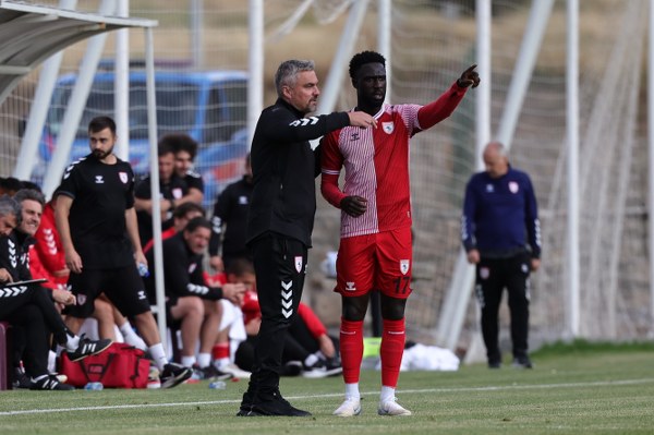 Samsunspor ile Ankaragücü hazırlık maçında berabere kaldı