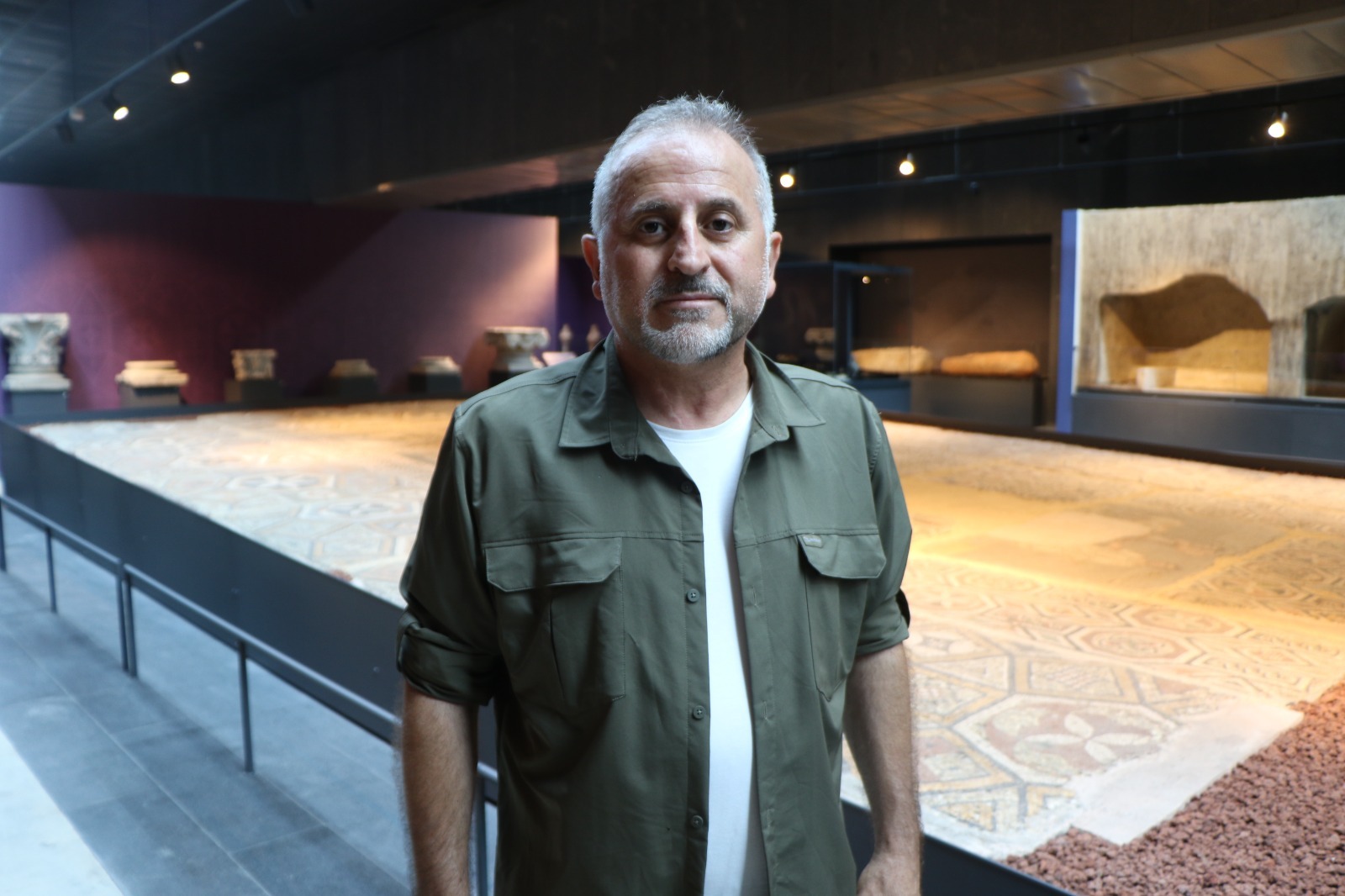 Samsun'da Amisos Mozaiği'ne yoğun ilgi