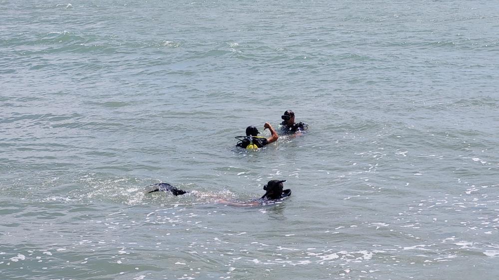 Samsun'da denizde aile dramı