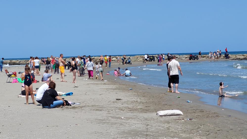 Samsun'da denizde aile dramı