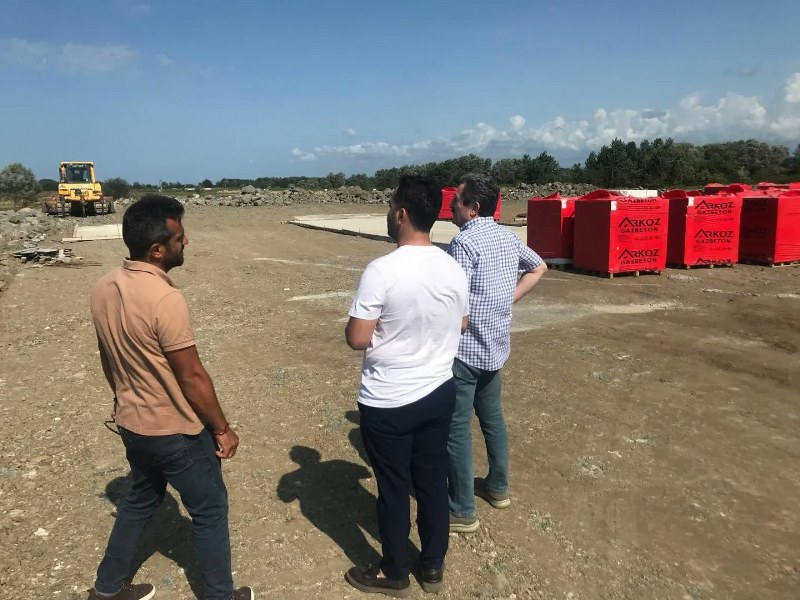 Samsun Valisi Orhan Tavlı'dan Yeni Organize Sanayi Bölgesi'nde inceleme