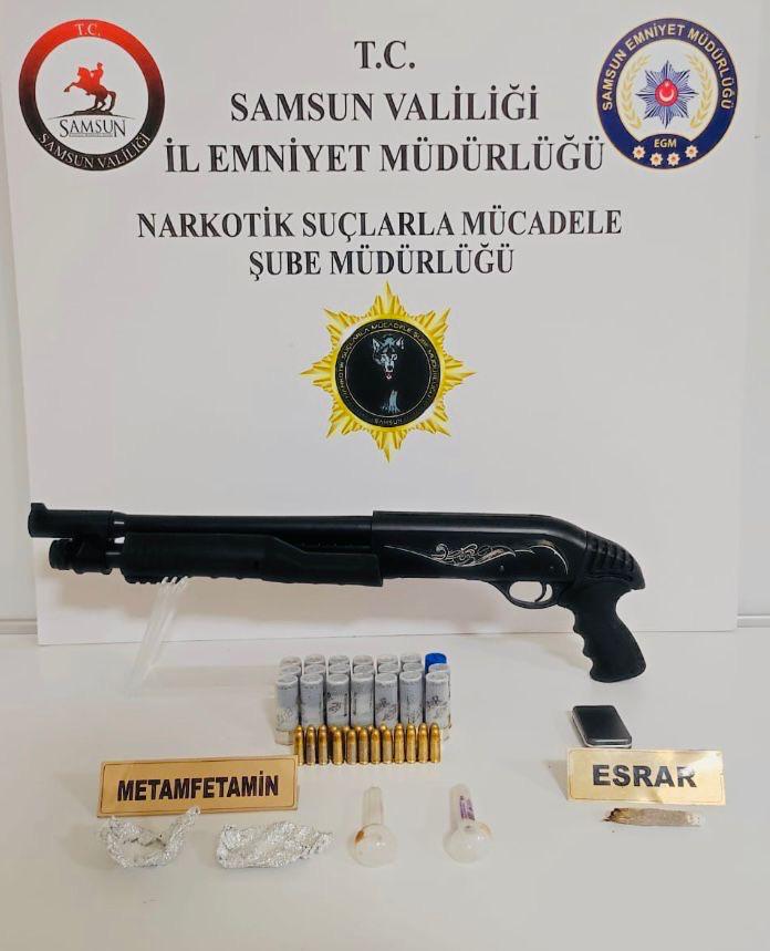 Samsun'da uyuşturucu operasyonu: 40 şahıs hakkında adli işlem yapıldı