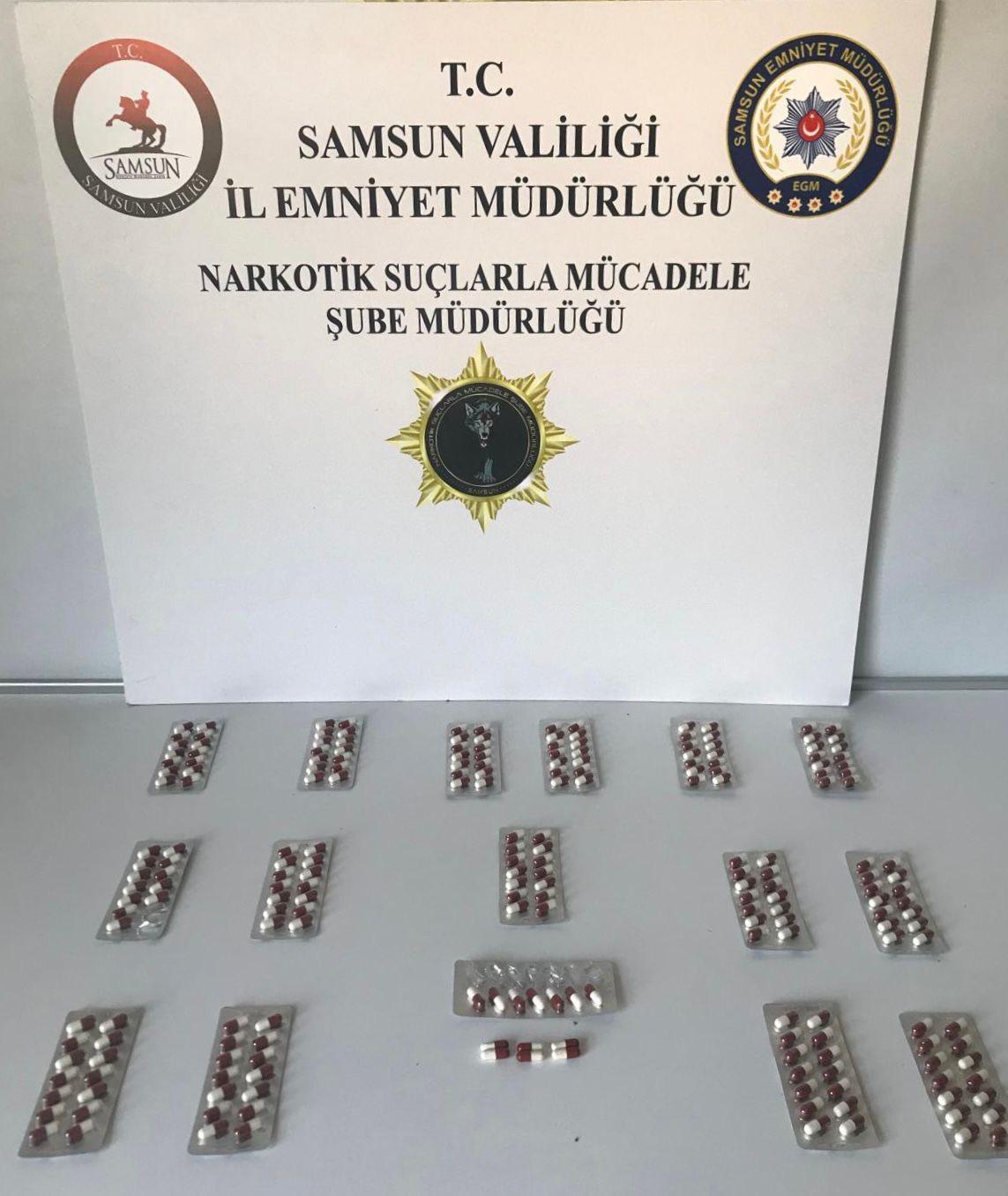 Samsun'da uyuşturucu operasyonu: 40 şahıs hakkında adli işlem yapıldı