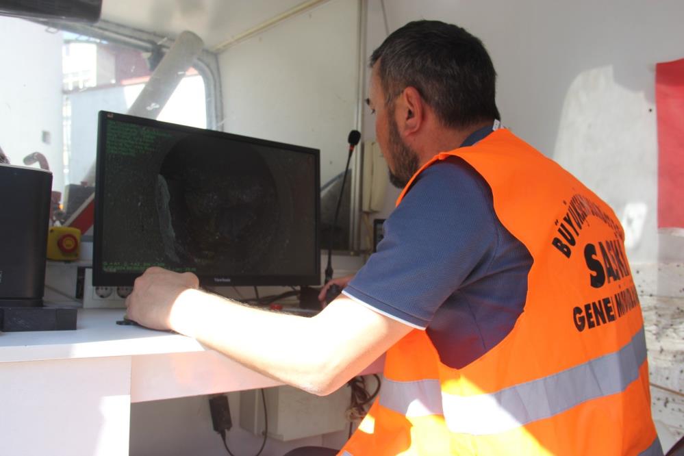 SASKİ'nin kanal görüntüleme robotlarıyla altyapı sorunlarına çözüm