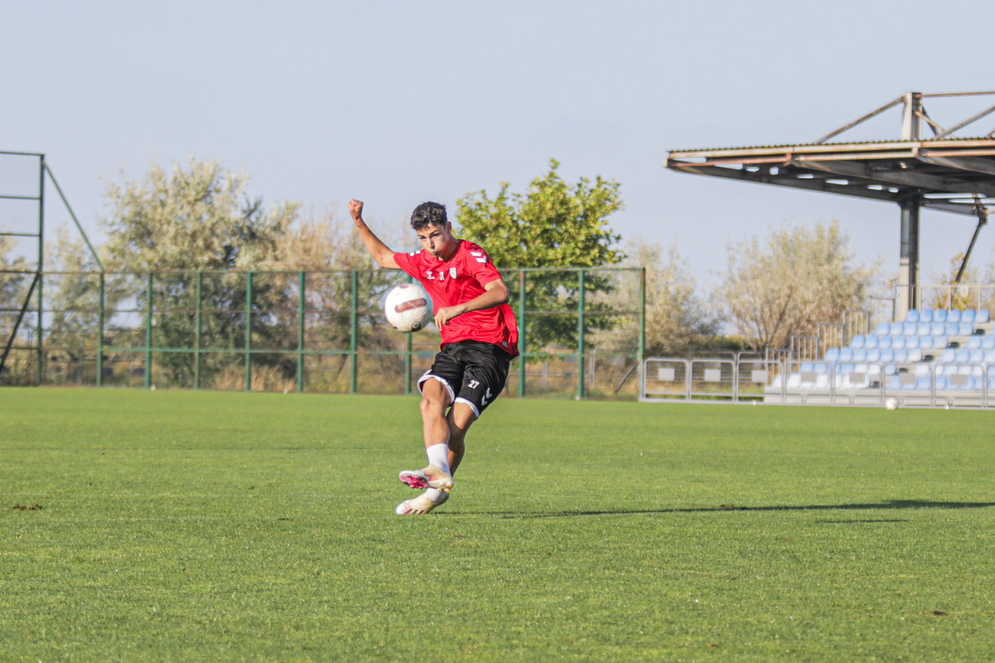 Yılport Samsunspor U19 takımından hücum antrenmanı