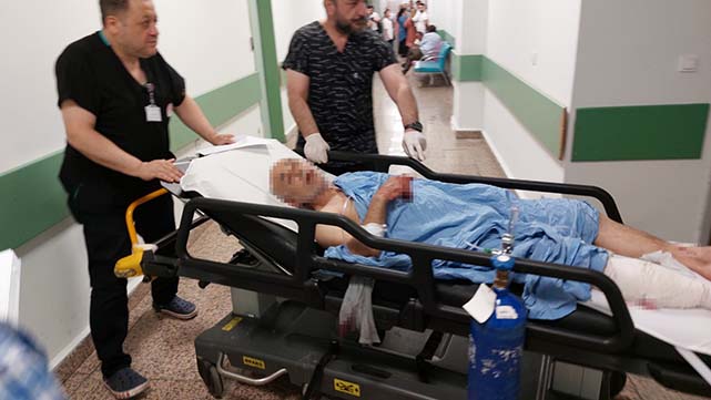 Samsun'da bıçaklı saldırı! Durumu kritik
