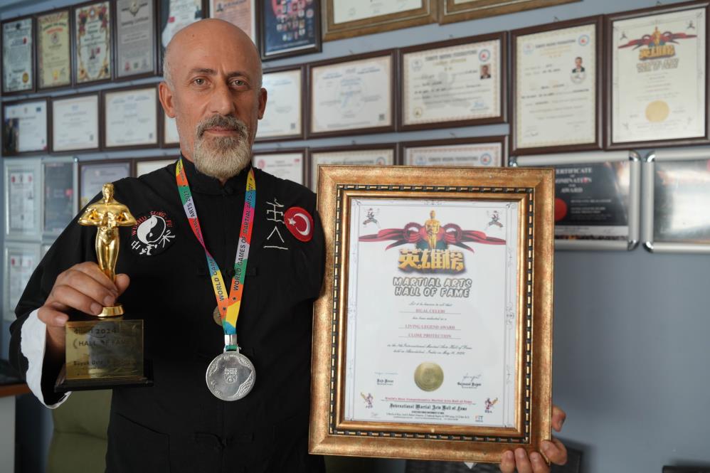 Samsunlu Ninja Bilal Çelebi, ‘dünyada yaşayan efsane' seçildi