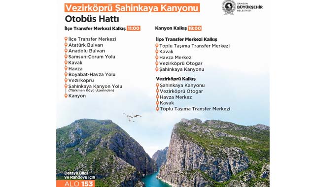 Samsun’da turizm devrimi: Odak Samsun otobüsleri yola çıkıyor!