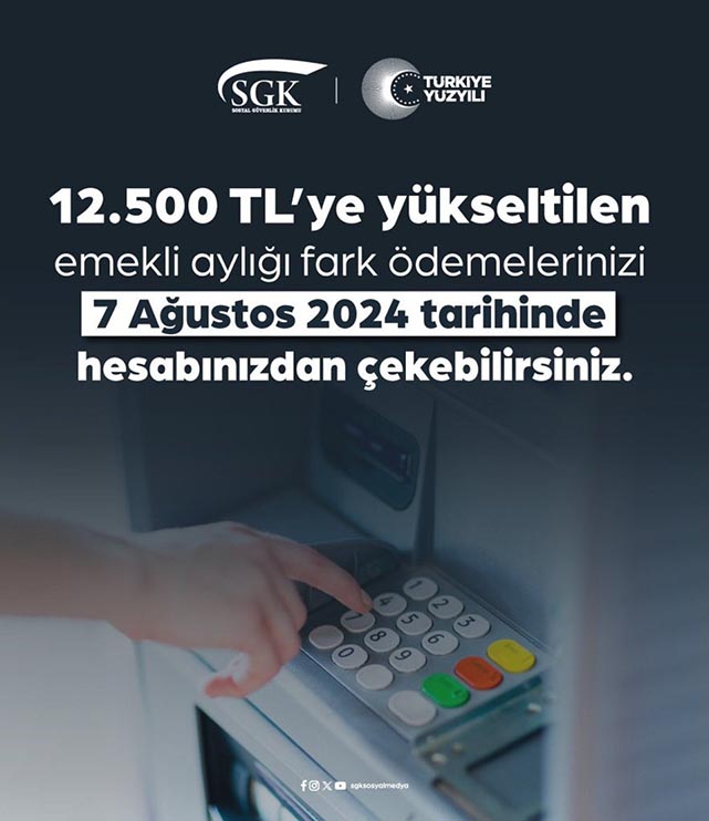 Emeklilere müjde! O paralar bugün hesapta