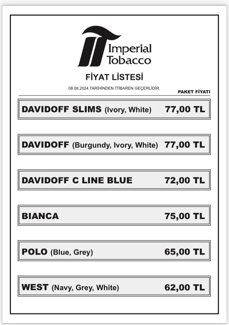 Bir sigara grubuna daha zam geldi