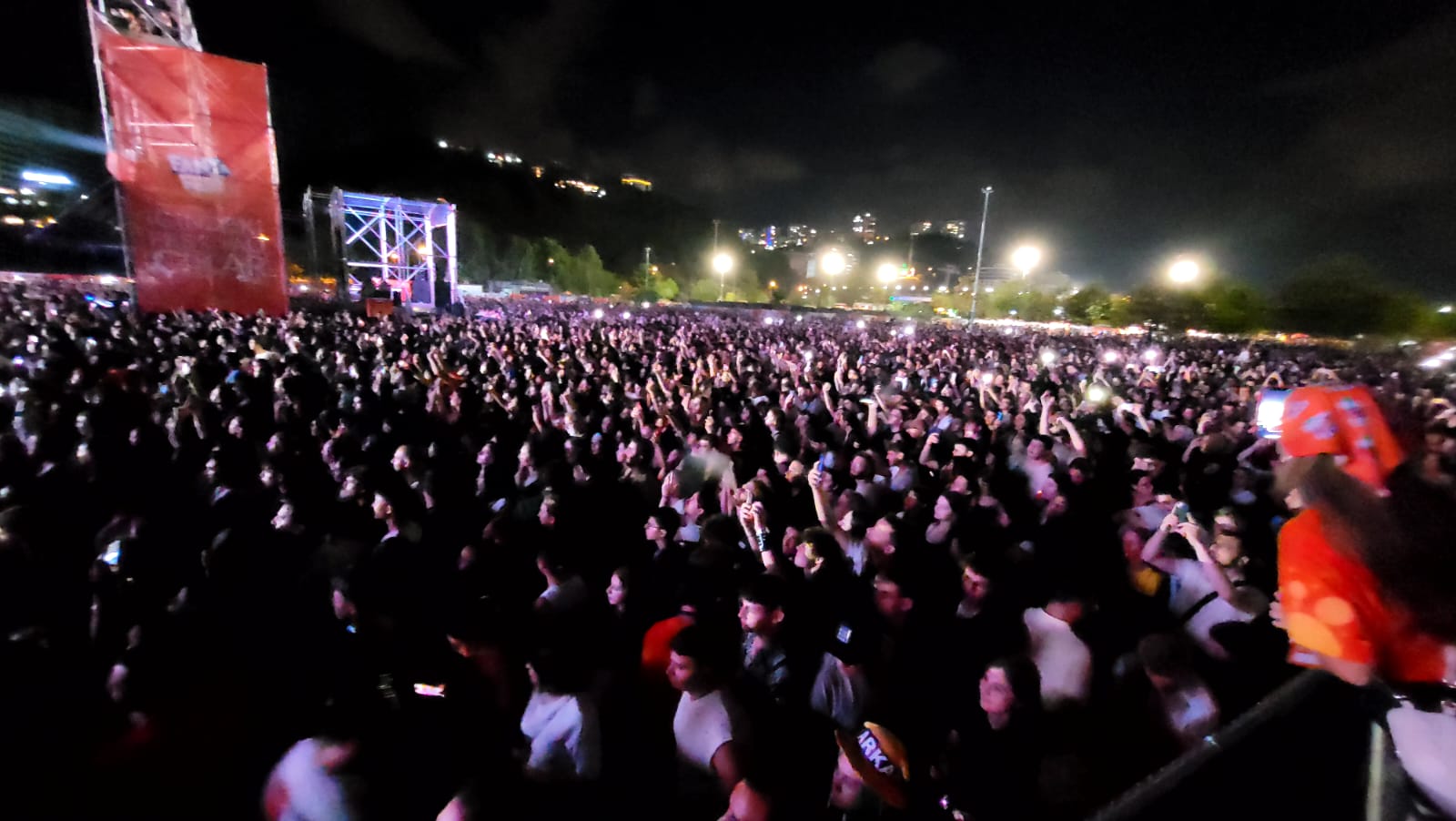 Samsun'da Tarkan sevgisi trafiği kitledi