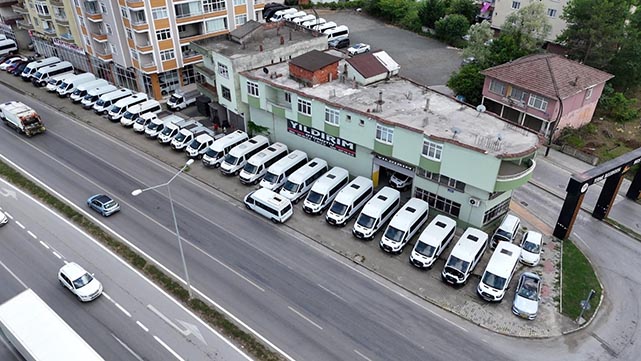 Samsun’un o ilçesi Türkiye’nin ticari araç piyasasına yön veriyor