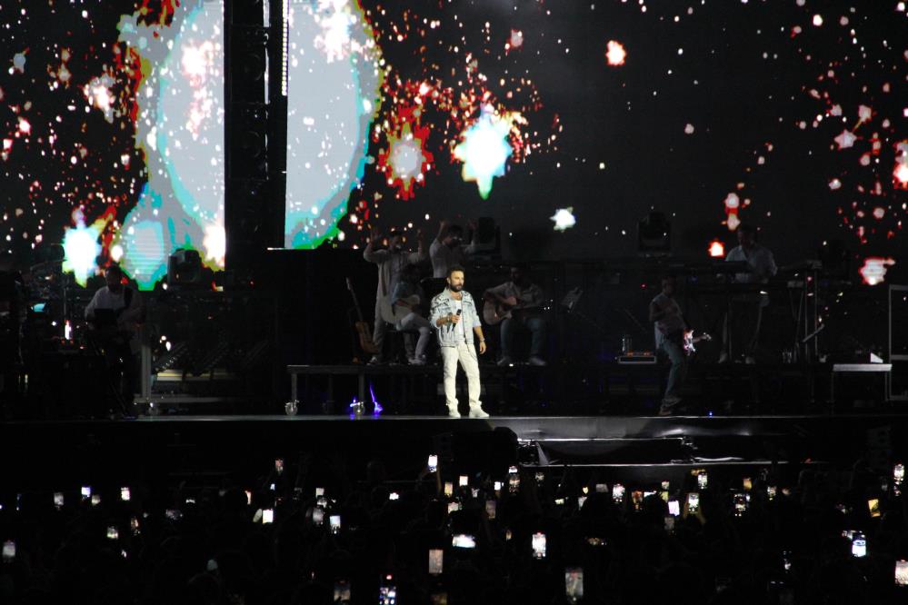 Samsun'da unutulmaz müzik festivali: Tarkan ve Ceza sahne aldı