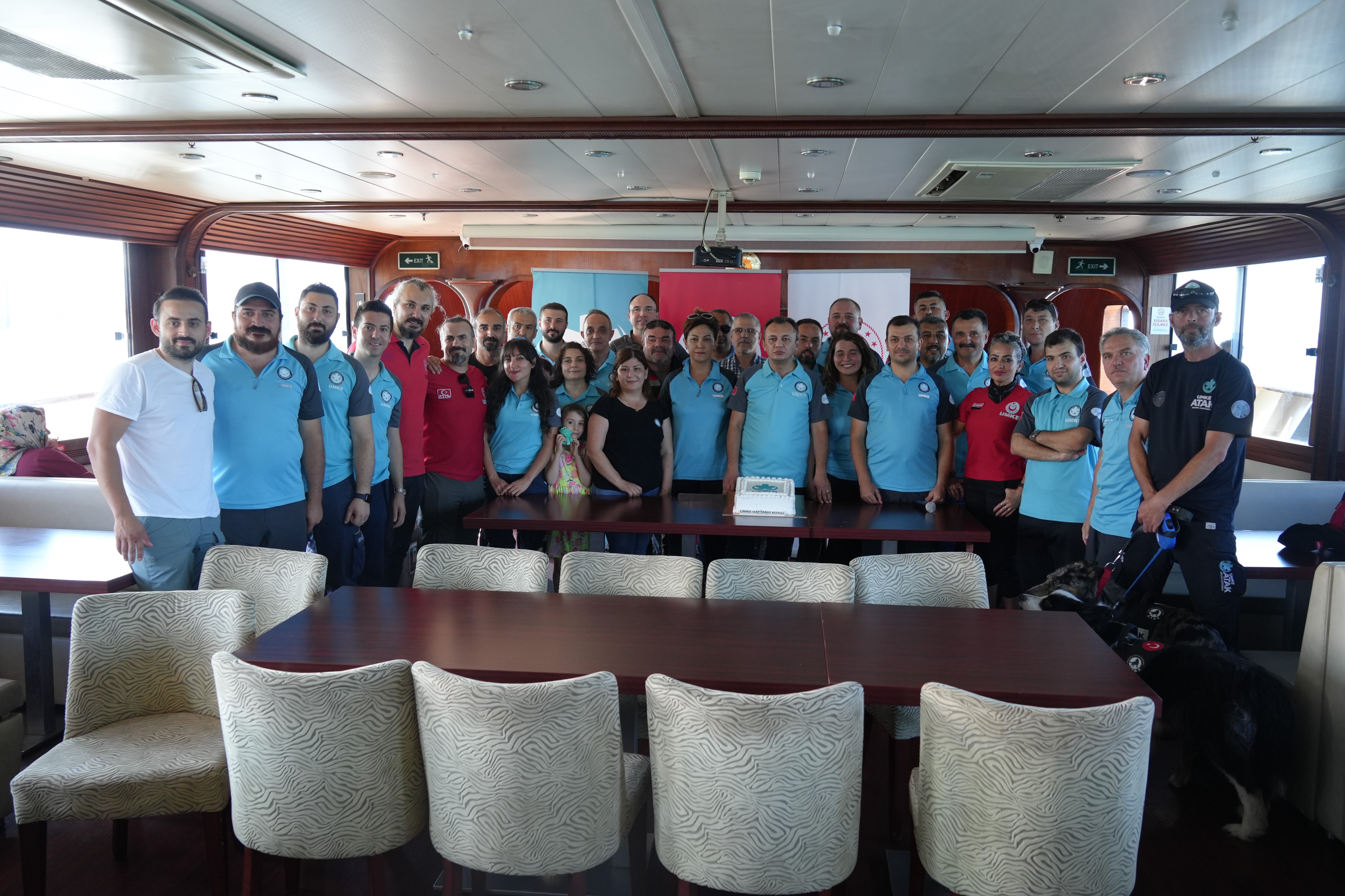 Samsun'da  umutun simgesi UMKE haftası kutlandı