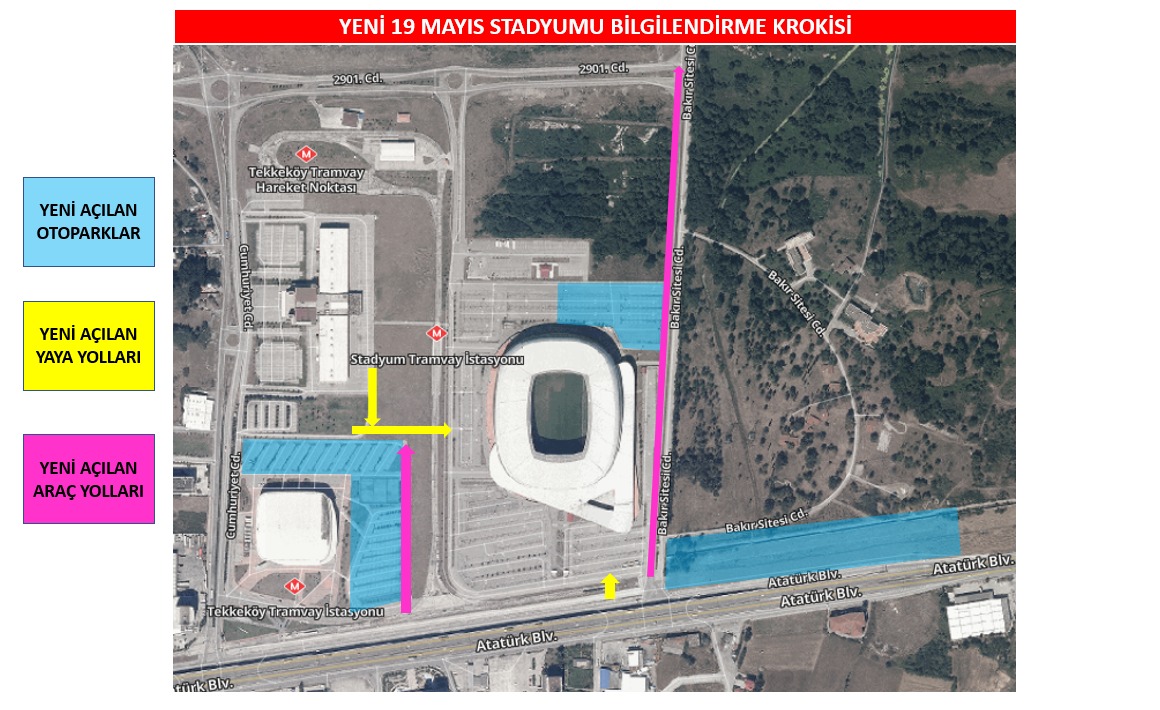 Samsun 19 Mayıs Stadyumu yeni sezona hazır