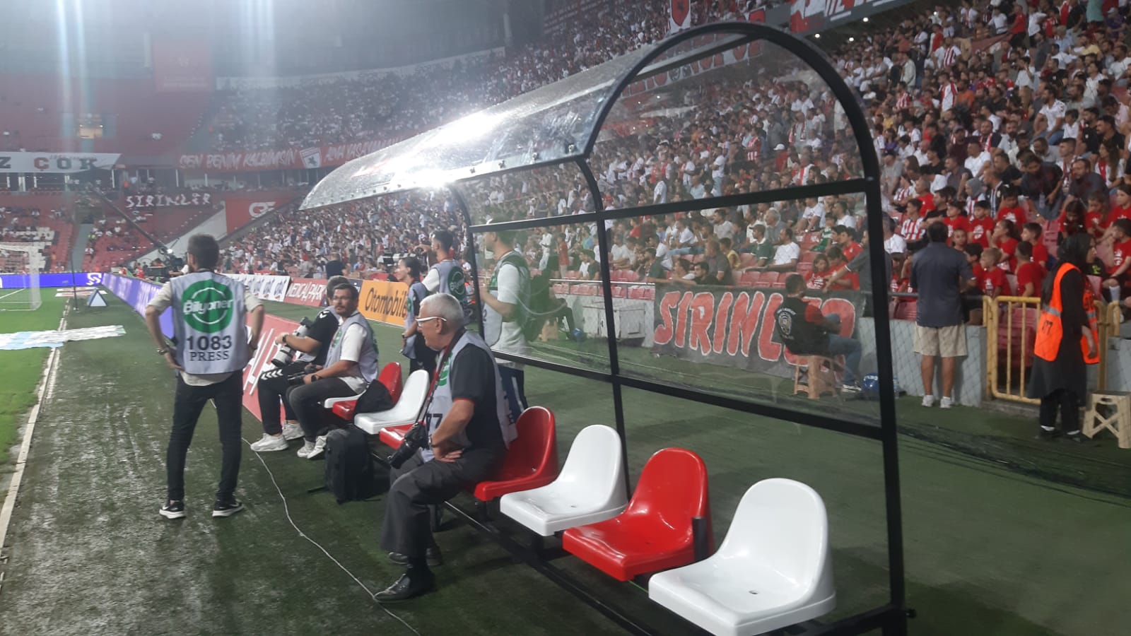 TSYD Samsun Şubesi, basın mensupları için stadyumda yenilikler yaptı