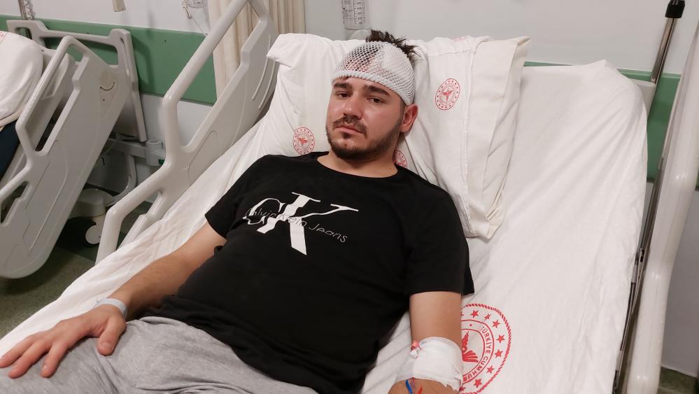 Samsun'da kan donduran levyeli saldırı! Egemen Sefa Erkan adalet istedi