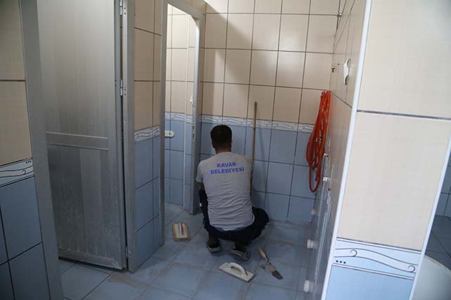 Kavak'ta okullar yeni eğitim-öğretim yılına hazırlanıyor