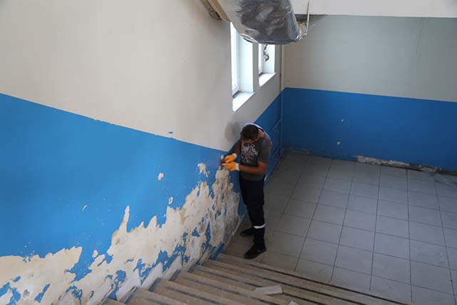 Kavak'ta okullar yeni eğitim-öğretim yılına hazırlanıyor