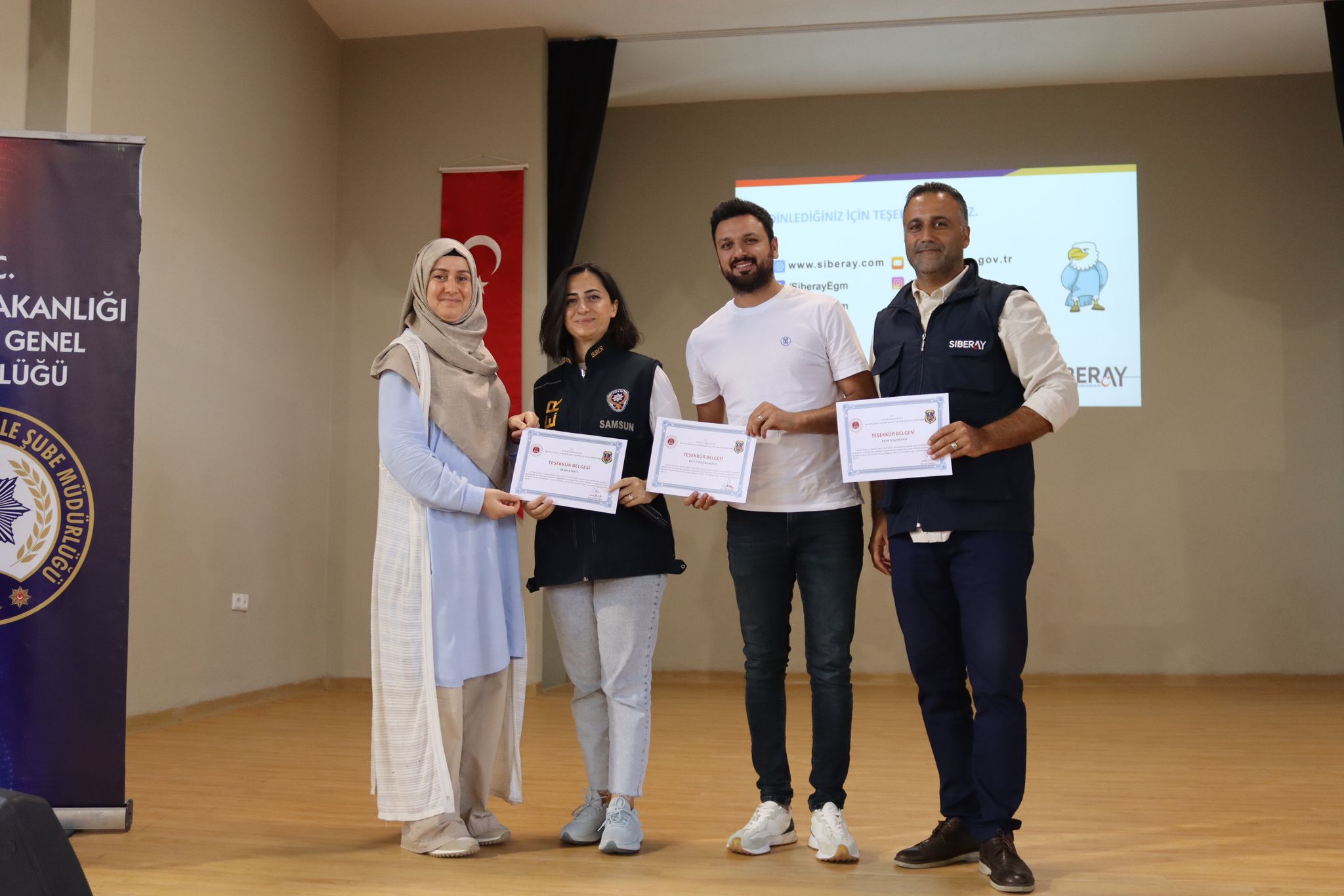 Samsun'un Kavak ilçesinde farkındalık çalışması