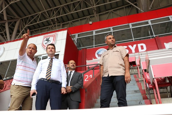Samsun Yeni 19 Mayıs Stadı’nda düzenlemeler yapıldı