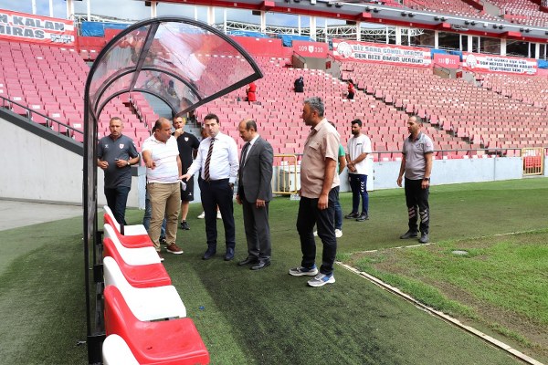 Samsun Yeni 19 Mayıs Stadı’nda düzenlemeler yapıldı