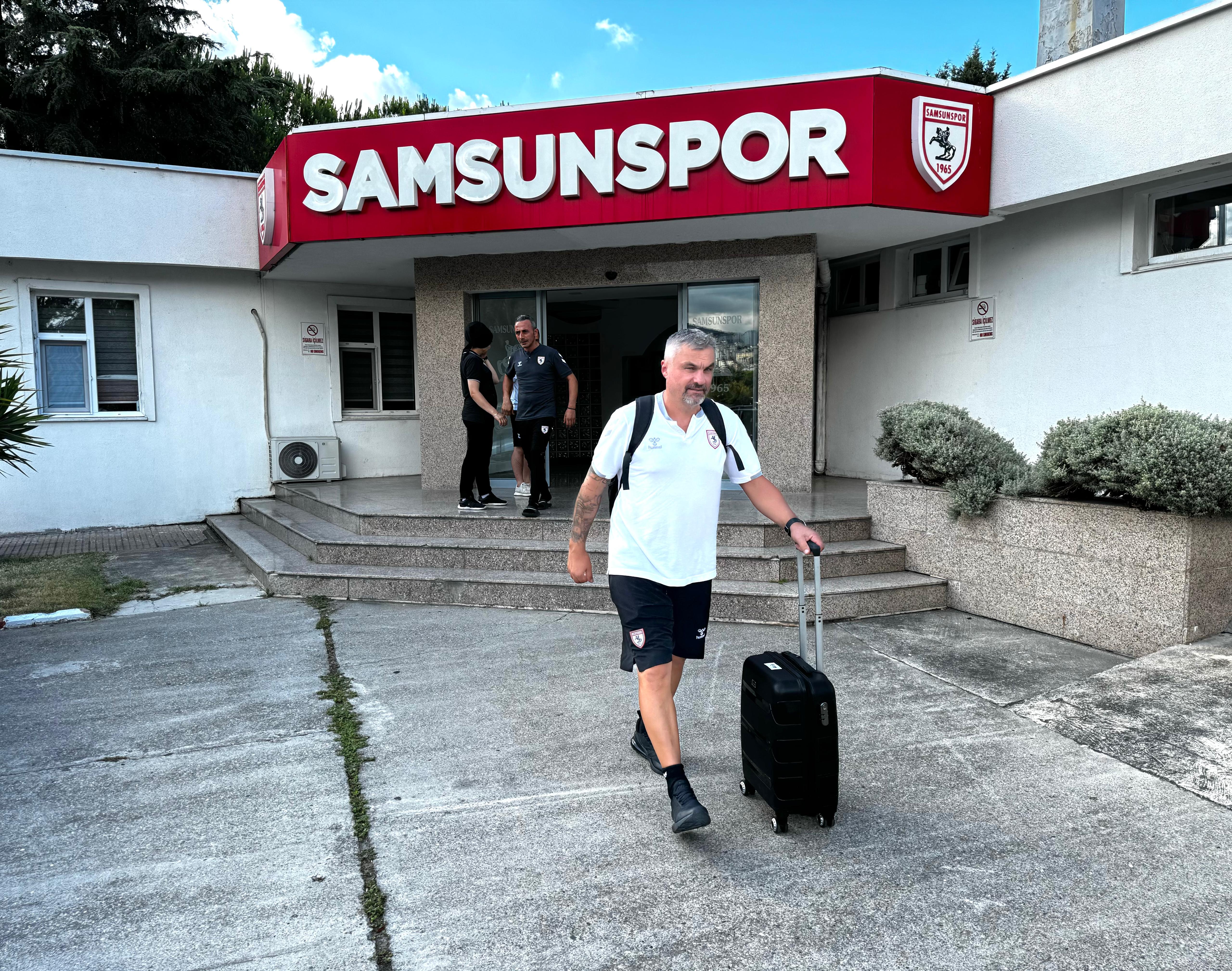 Samsunspor, Gaziantep maçı için yola çıktı
