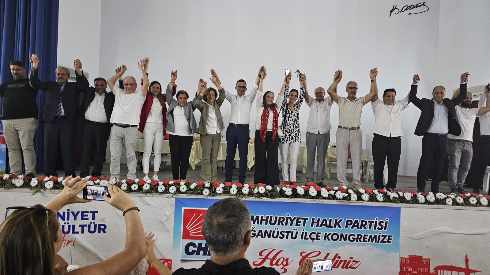 CHP Bafra İlçe Başkanı Serkan Dönüm oldu