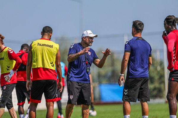 İzin bitti Samsunspor Hatayspor hazırlıklarına başladı