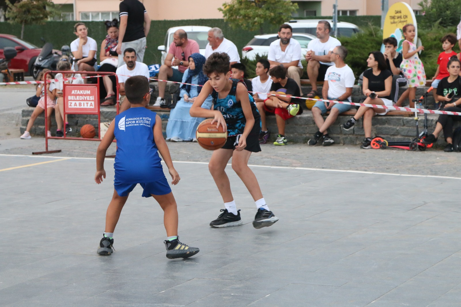 Samsun'da Atakum Belediyesi'nden sokak basketbolu turnuvası 