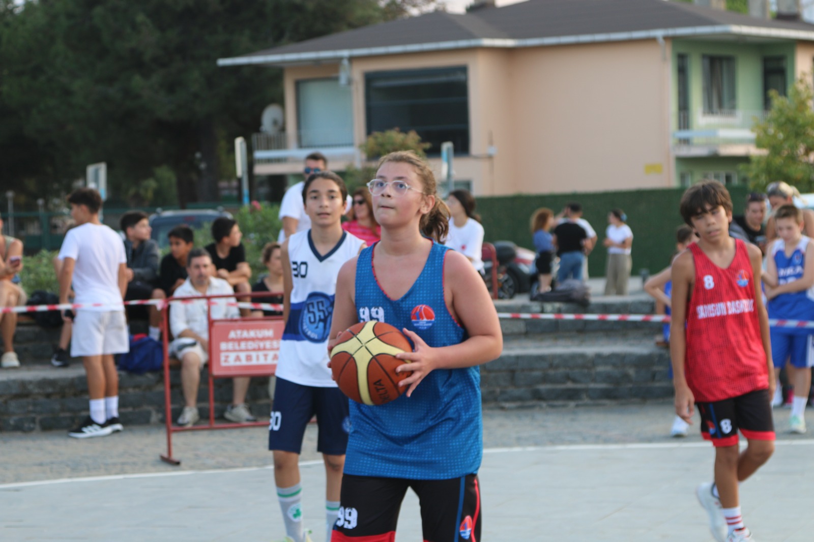 Samsun'da Atakum Belediyesi'nden sokak basketbolu turnuvası 