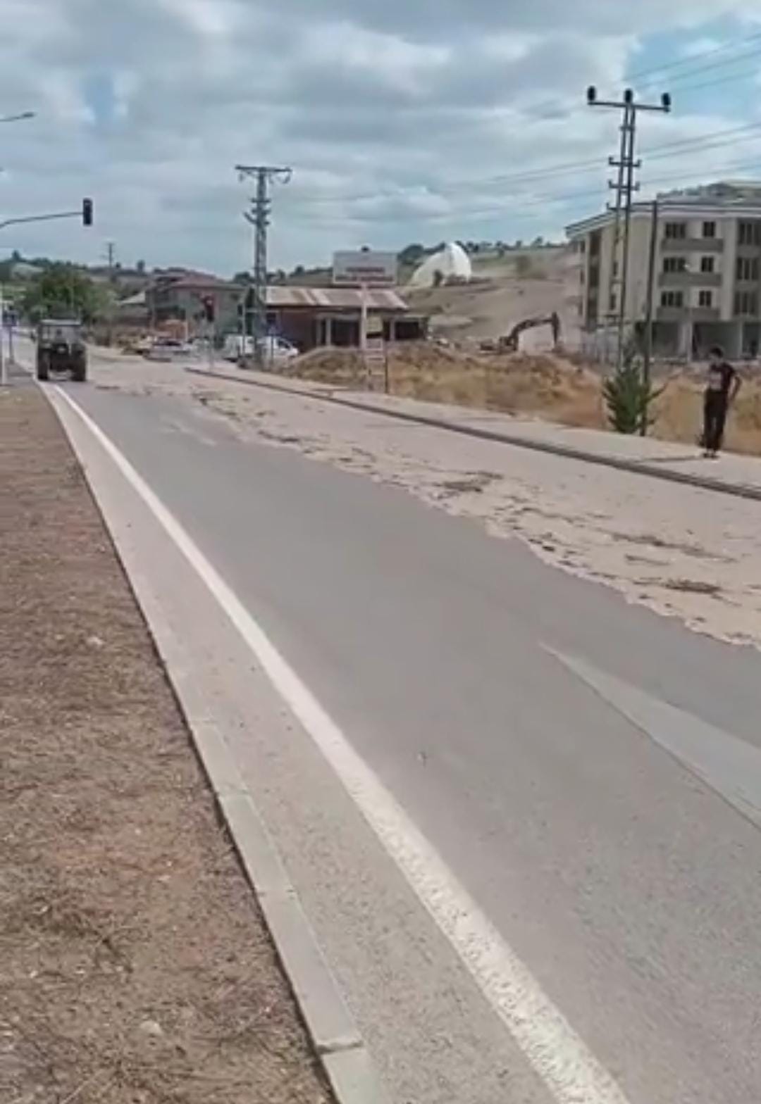 Samsun'da büyük patlama yollar su altında kaldı