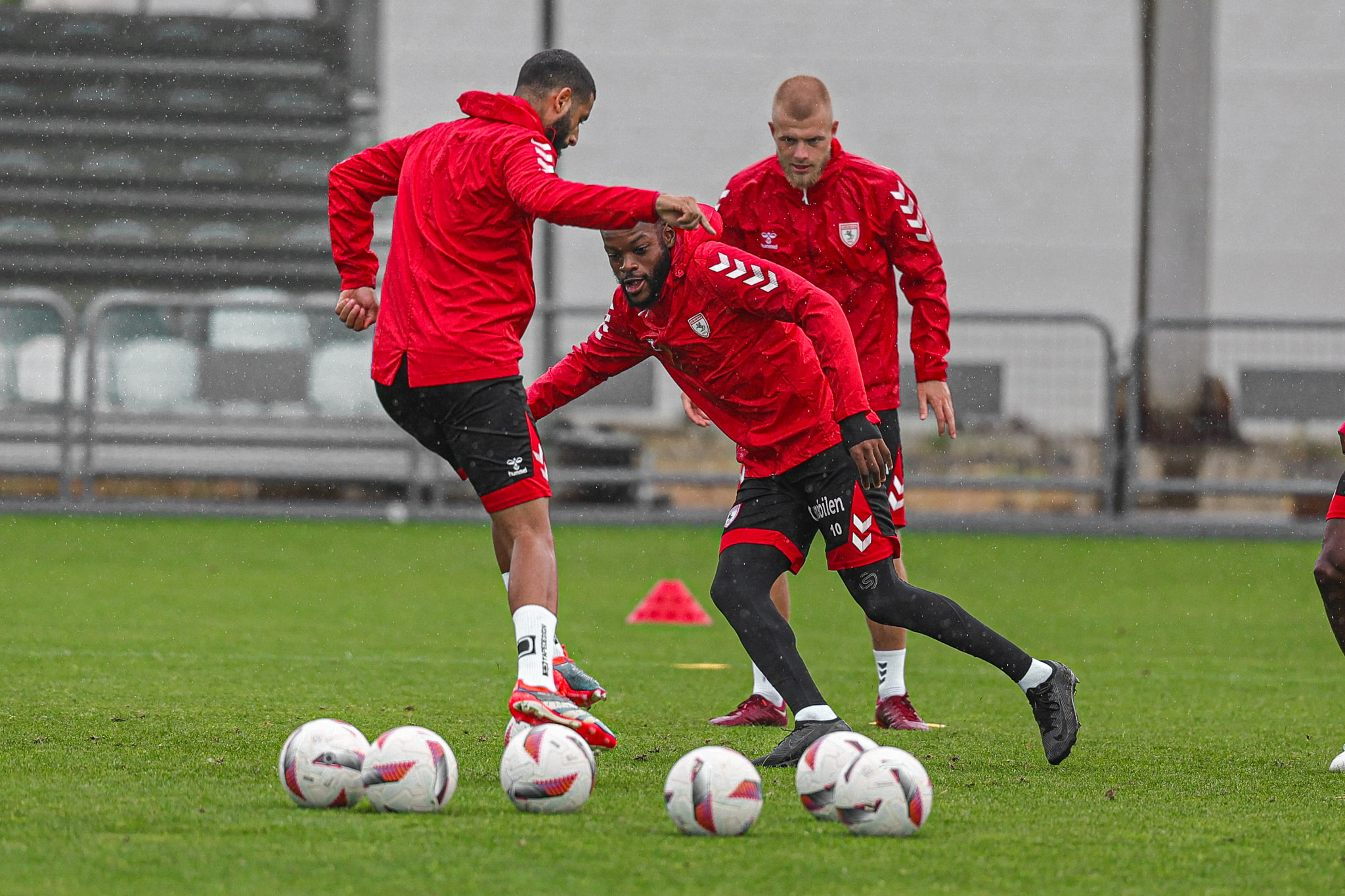 Samsunspor'dan dinamik antrenman