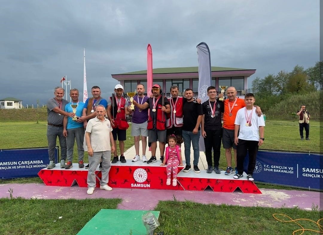 Samsun'da atıcılık turnuvasında 32 sporcu ter döktü