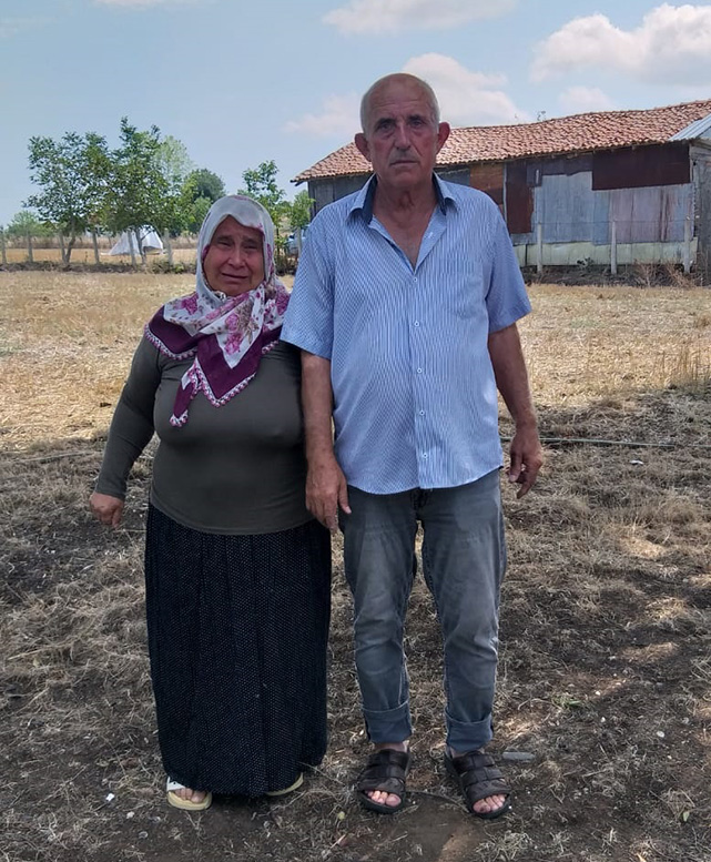 Samsun’da bir ev küle döndü! Aile yardım bekliyor