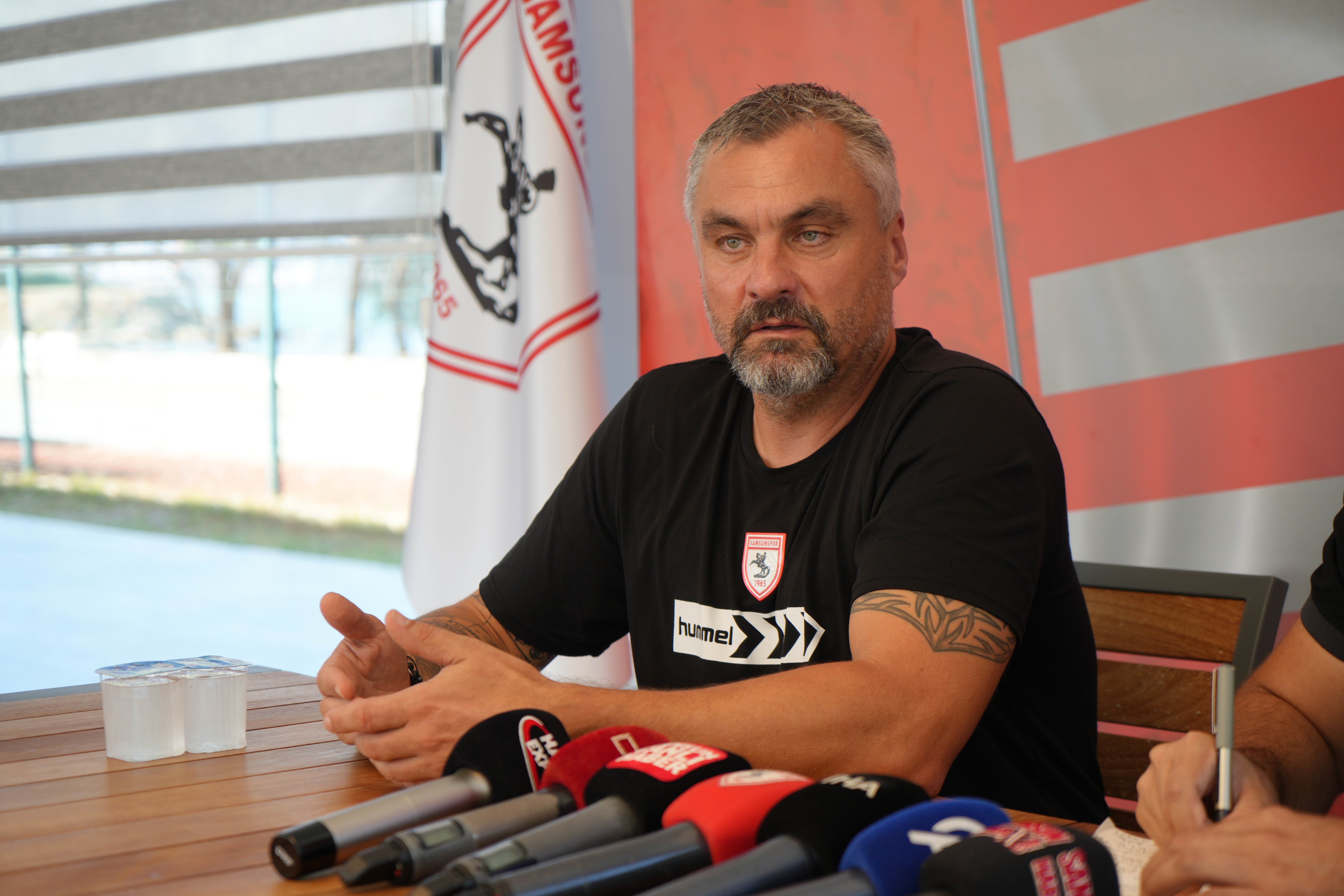 Samsunspor Teknik Direktörü Thomas Reis'ten önemli açıklamalar