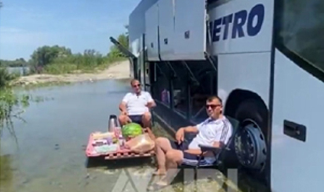 Samsun Kızılırmak Kuş Cenneti'nde skandal görüntüler