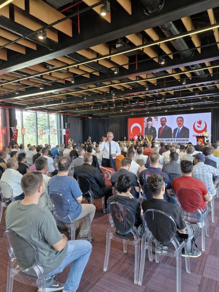 BBP Samsun İl Başkanı Bahadır Şahin oldu