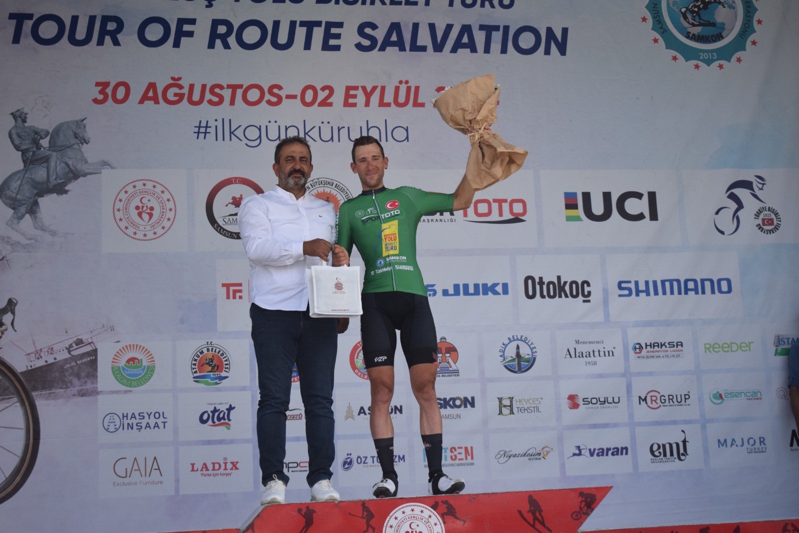 Uluslararası Kurtuluş Yolu Bisiklet Turu'nun Amasya Çorum etabı tamamlandı