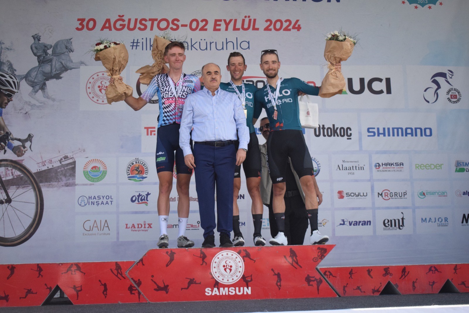 Uluslararası Kurtuluş Yolu Bisiklet Turu'nun Amasya Çorum etabı tamamlandı